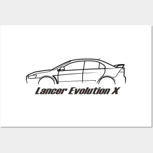 evo x minimalist style Posters and Art